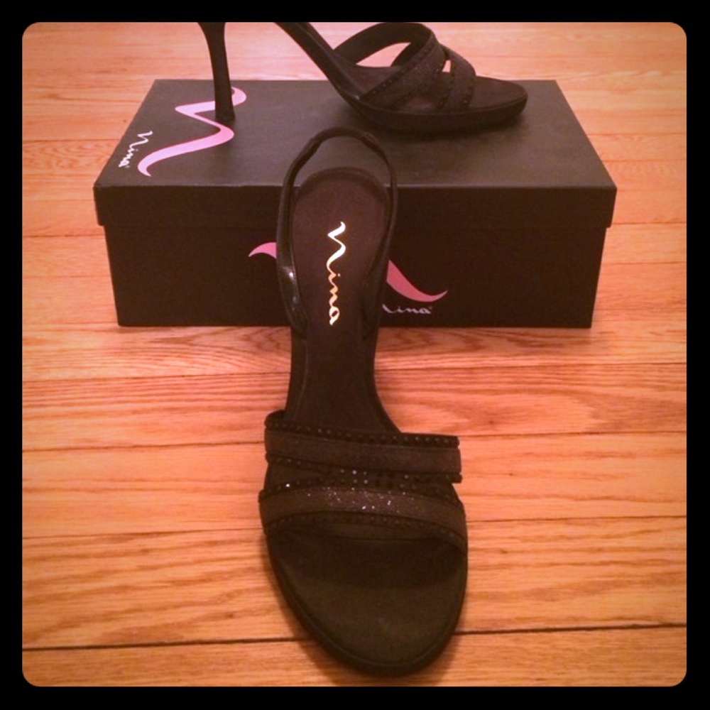 Black dress sandles